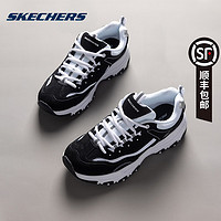 SKECHERS 斯凯奇 男鞋女鞋经典熊猫鞋春新款休闲鞋厚底增高老爹鞋潮流鞋子