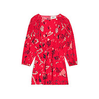 ba&sh 巴安斯 胶囊系列 女士短款连衣裙 1E23RILL 红色 M