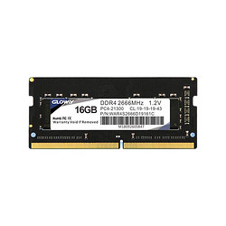 GLOWAY 光威 战将 DDR4 2666MHz 笔记本内存 普条 黑色 16GB