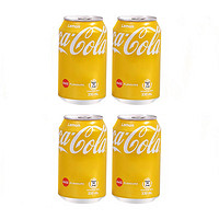 Coca-Cola 可口可乐 柠檬可乐 330ml*4听