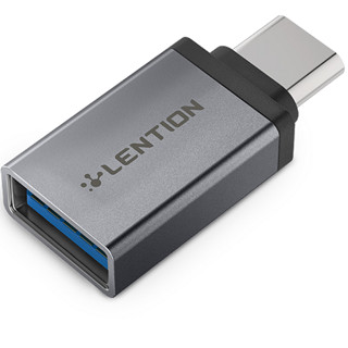 LENTION 蓝盛 Type-C转接头 USB3.0安卓手机连接U盘OTG数据线转换器 通用iPad苹果MacBook华为荣耀小米手机