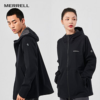 抖音超值购：MERRELL 迈乐 男女Whisper户外冲锋衣防风连帽冲锋衣外套JAMS25576