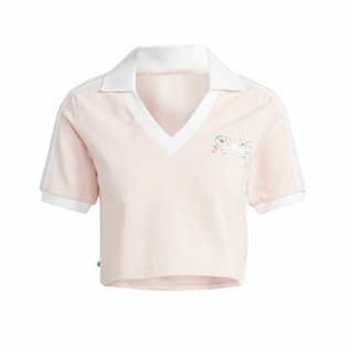 adidas ORIGINALS CROP POLO 女子POLO衫 IP3757