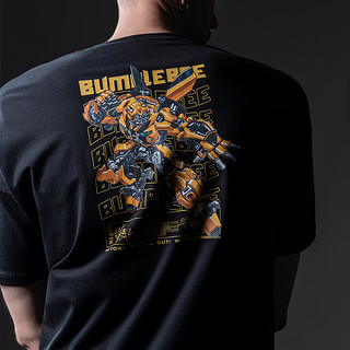 怪物守护者 X Transformers 变形金刚正版联名休闲运动T恤