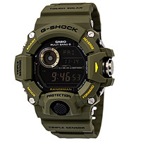 CASIO 卡西欧 G-Shock系列 男士太阳能电波腕表 GW-9400-3CR