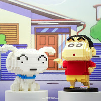 亦寻 蜡笔小新积木  蜡笔小新和他的狗 1211颗粒