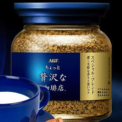 AGF 冻干速溶咖啡粉 蓝罐 80g