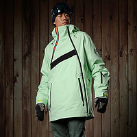 RUNNING RIVER 户外单板防风透气男士新款滑雪服上衣N0455 502绿 S