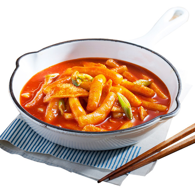 朴家 正宗韩国风味辣炒年糕270g*5袋 韩式炒年糕条米糕部队火锅送酱包
