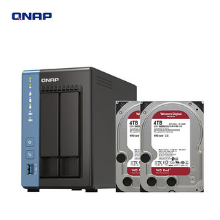 QNAP 威联通 TS-216 天空保垒（含硬盘4T*2)