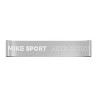 MIKE 米客运动 米客 弹力带瑜伽弹力圈男女健身练臀阻力带乳胶环形拉力带灰色30磅MK8010-04