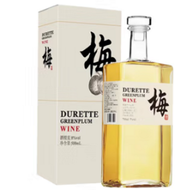 Duruite 杜瑞特 Durette 杜瑞特 8度梅酒 500ml