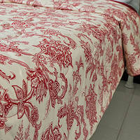LIUTING 柳庭家纺 空调被纯棉贡缎夏凉被红瓷150*200cm（夏被3斤）