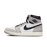 AIR JORDAN 正代系列 Air Jordan 1 Retro High Og 男子篮球鞋 DZ5485-052 科技灰/棉布白/黑/白色 44