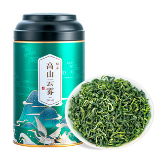 WU HU 五虎 茶叶绿茶新茶可冷泡茶高山云雾绿茶茶叶特级散装