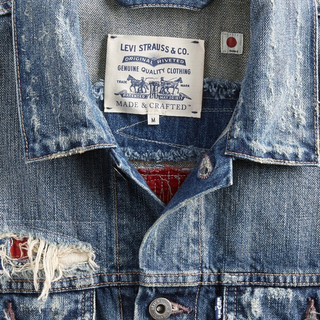 Levi's 李维斯 男士夹克 67485-0011 牛仔色 S