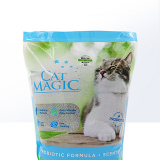 CAT MAGIC 喵洁客 CatMagic喵洁客膨润土除臭结团猫砂无粉尘14磅*3袋