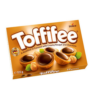 Toffifee 德国进口Toffifee/乐飞飞 榛子巧克力可可太妃糖果夹心125g系列