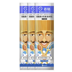 Bakerdream 百钻 低脂意大利面 500g*3袋