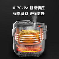 Bear 小熊 电压力锅家用小型智能多功能全自动高压锅小容量电饭煲2.5L