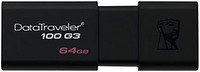 Kingston 金士顿 DT100G3 USB3.0 64G 黑色 USB3.0 U盘