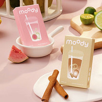 PLUS会员：moody 奶茶系列 软性亲水接触镜 半年抛 1片装 （赠伴侣盒+护理液）