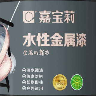 CARPOLY 嘉宝莉 水性金属漆 白色 1kg