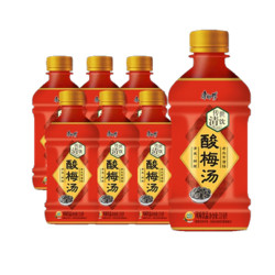 康师傅 饮料 酸梅汤330ml*6瓶 火锅伴侣小瓶装 7月到期