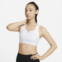 NIKE 耐克 Swoosh 女子中强度运动内衣 DD1206-100