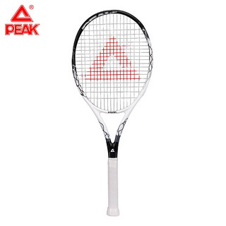 PEAK 匹克 全碳素网球拍单拍男女款 PK-888 黑/白 含拍包 手胶 避震器