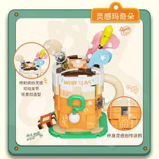 AREAX X砖区 啡尝打工人系列 AX0301 灵感玛奇朵