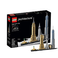 黑卡会员：LEGO 乐高 Architecture建筑系列 21028 纽约