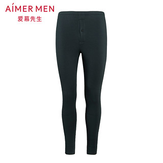 AIMER MEN 爱慕先生 暖绒双层加厚保暖男秋裤长裤NS73J12（170、藏蓝色）