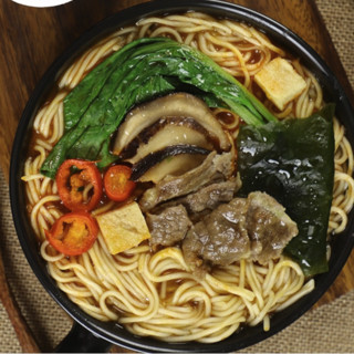 FAVOR 8 TIME 八享时 即食家 冻干沙嗲牛肉面 78g*4杯