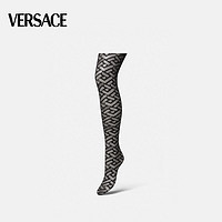 VERSACE/范思哲女士印花薄纱紧身裤连裤丝袜