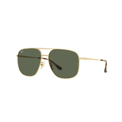 Ray-Ban 雷朋 男女同款金丝边太阳眼镜 0RB3679D 001 绿色