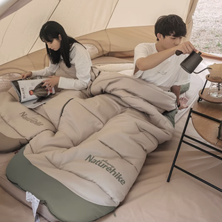Naturehike 挪客户外 B180 feeder春晖睡袋 NH21MSD11 青苔绿 220*85cm