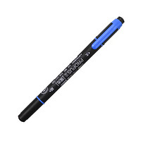 uni 三菱铅笔 PUS-101T 双头荧光笔 蓝色 单支装