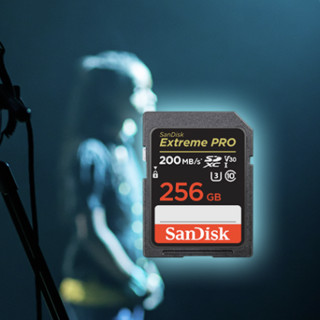 至尊超极速系列 Extreme PRO SD存储卡 256GB（UHS-I、V30、U3、C10）