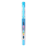 uni 三菱铅笔 三菱（uni）直液式荧光笔 学生作业彩色标记笔考试复习手账绘画记号笔 USP-105 浅蓝色 单支装