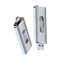 LINTYLE 凌态 U21 移动固态U盘 USB3.1 Type-C  128GB