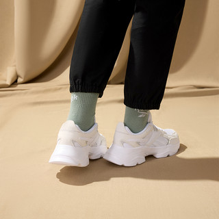Reebok锐步官方男鞋女鞋BRIDGE黑武士厚底经典休闲鞋老爹鞋GW3263 35 GW3264