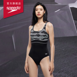SPEEDO 速比涛 纤姿唯美系列 女生连体泳衣 800324315149