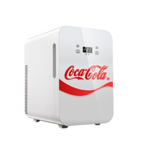 Coca-Cola 可口可乐 TJ-20 车载冰箱 双核 20L 数显 飘带白