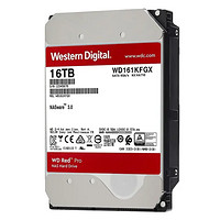 Western Digital 西部数据 红盘Pro系列 3.5英寸 企业级硬盘 16TB（7200rpm、256MB）WD161KFGX