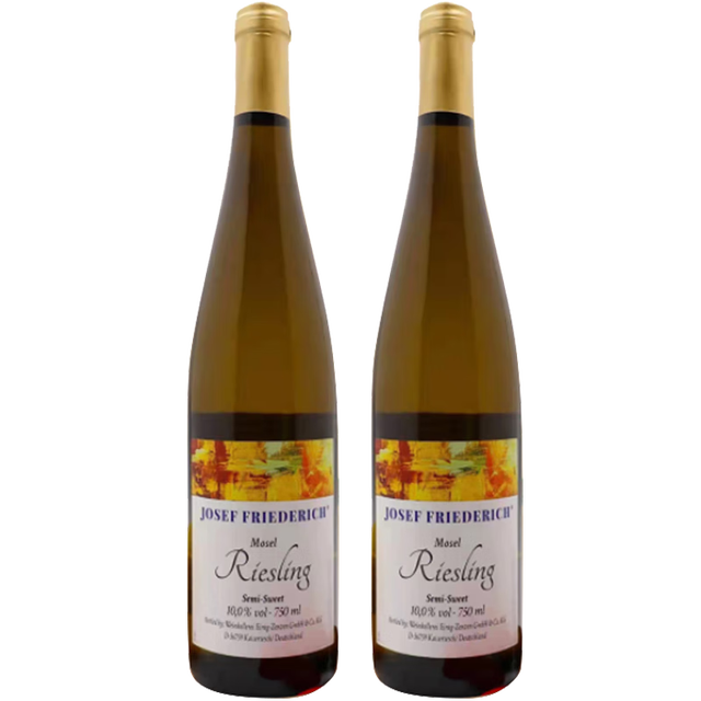 Auntsfield 昂兹菲尔德 摩泽尔雷司令半甜白葡萄酒 750ml 双瓶装