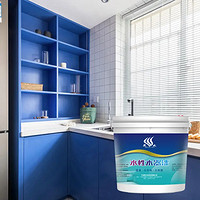 SHENGWEI 晟威 水性木器漆 油漆家具翻新高遮盖力可调色净味防水防霉防水涂料  1kg海蓝色