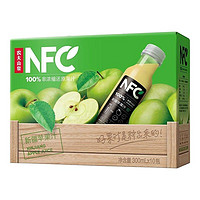 PLUS会员：农夫山泉 nfc  苹果汁  300ml*10瓶