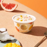 LAND OF PROMISE 北海牧场 酸奶  0蔗糖  杨枝甘露4＋白桃4＋特浓原味4  140g*12杯