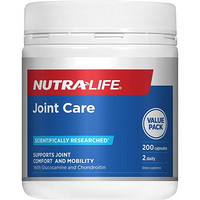 NUTRA LIFE 【3件用码PDMY3免邮】Nutralife 纽乐 关节灵胶囊 200粒 （维持关节活性）